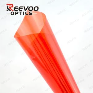 Kaca Film Dekoratif Rumah Warna Merah