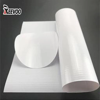 Pelarut PVC pencetakan UV Bahan film backlit Kain Spanduk
